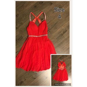 Bright Pink Cocktail Dress